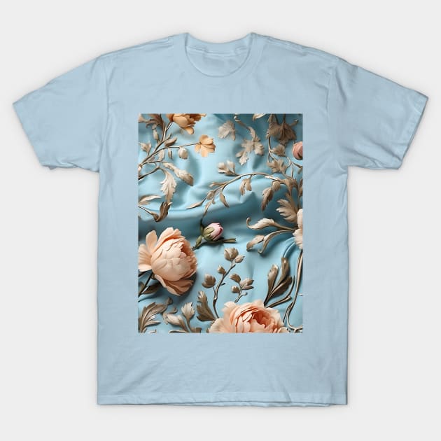 French rustic flowers AI generated T-Shirt by Khala